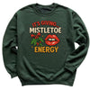 Its Giving Mistletoe Energy - Christmas Jumper Sweatshirt - All Sizes