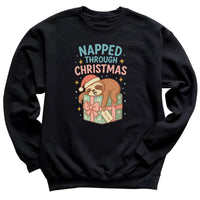 Nappy Through Christmas - Christmas Jumper Sweatshirt - Adult & Kids - All Sizes