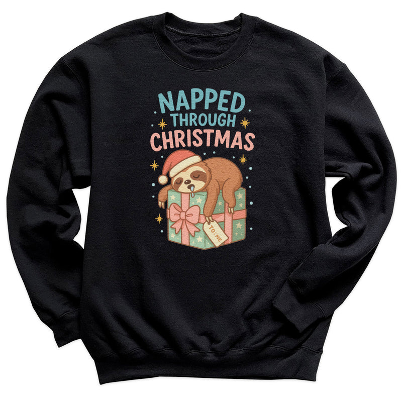 Nappy Through Christmas - Christmas Jumper Sweatshirt - Adult & Kids - All Sizes