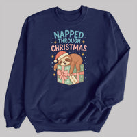 Nappy Through Christmas - Christmas Jumper Sweatshirt - Adult & Kids - All Sizes