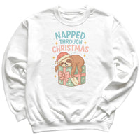 Nappy Through Christmas - Christmas Jumper Sweatshirt - Adult & Kids - All Sizes