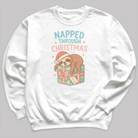 Nappy Through Christmas - Christmas Jumper Sweatshirt - Adult & Kids - All Sizes