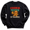 Cookie Tester in Training - Christmas Jumper Sweatshirt - Adult & Kids - All Sizes