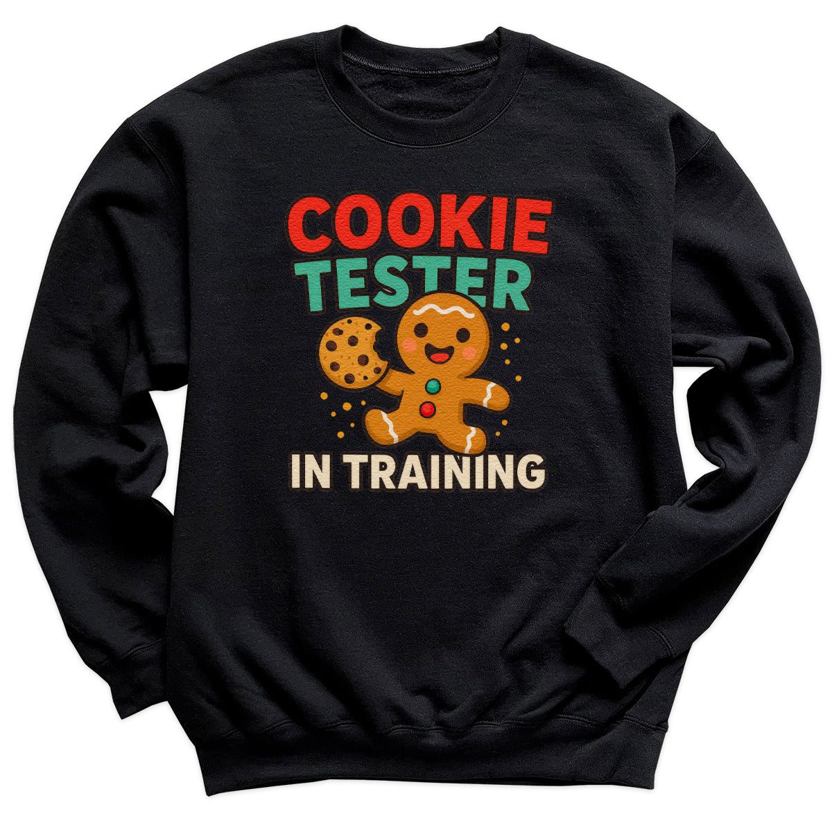 Cookie Tester in Training - Christmas Jumper Sweatshirt - Adult & Kids - All Sizes