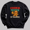 Cookie Tester in Training - Christmas Jumper Sweatshirt - Adult & Kids - All Sizes