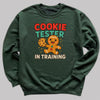 Cookie Tester in Training - Christmas Jumper Sweatshirt - Adult & Kids - All Sizes