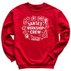 Santa's Workshop Crew - Christmas Jumper Sweatshirt - Adult & Kids - All Sizes