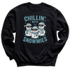 Chillin' with the Snowmies - Christmas Jumper Sweatshirt - Adult & Kids - All Sizes