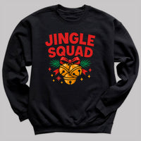 Jingle Squad - Christmas Jumper Sweatshirt - Adult & Kids - All Sizes