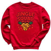 Jingle Squad - Christmas Jumper Sweatshirt - Adult & Kids - All Sizes