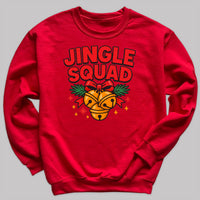 Jingle Squad - Christmas Jumper Sweatshirt - Adult & Kids - All Sizes