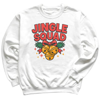 Jingle Squad - Christmas Jumper Sweatshirt - Adult & Kids - All Sizes