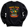 Tinsel Task Force - Christmas Jumper Sweatshirt - Adult & Kids - All Sizes
