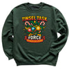 Tinsel Task Force - Christmas Jumper Sweatshirt - Adult & Kids - All Sizes