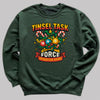 Tinsel Task Force - Christmas Jumper Sweatshirt - Adult & Kids - All Sizes