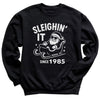 PERSONALISED Sleighin' It Since - Christmas Jumper Sweatshirt - Adult & Kids - All Sizes