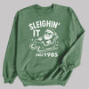 PERSONALISED Sleighin' It Since - Christmas Jumper Sweatshirt - Adult & Kids - All Sizes