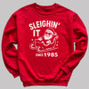 PERSONALISED Sleighin' It Since - Christmas Jumper Sweatshirt - Adult & Kids - All Sizes