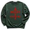 Merry And Matching - Christmas Jumper Sweatshirt - Adult & Kids - All Sizes