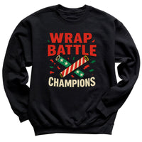 Wrap Battle Champions - Christmas Jumper Sweatshirt - Adult & Kids - All Sizes