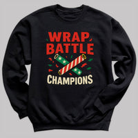 Wrap Battle Champions - Christmas Jumper Sweatshirt - Adult & Kids - All Sizes