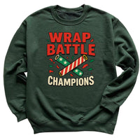 Wrap Battle Champions - Christmas Jumper Sweatshirt - Adult & Kids - All Sizes