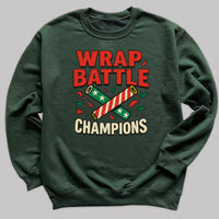 Wrap Battle Champions - Christmas Jumper Sweatshirt - Adult & Kids - All Sizes