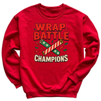 Wrap Battle Champions - Christmas Jumper Sweatshirt - Adult & Kids - All Sizes