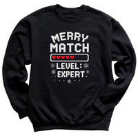 Merry Match - Christmas Jumper Sweatshirt - Adult & Kids - All Sizes