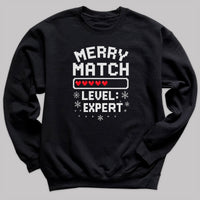 Merry Match - Christmas Jumper Sweatshirt - Adult & Kids - All Sizes