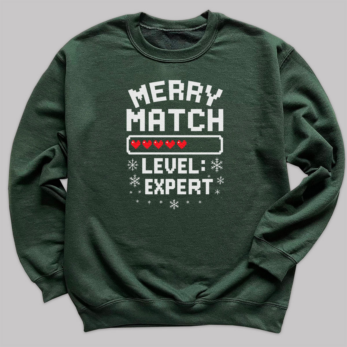 Merry Match - Christmas Jumper Sweatshirt - Adult & Kids - All Sizes