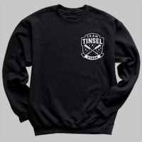 PERSONALISED Team Tinsel - Christmas Jumper Sweatshirt - Adult & Kids - All Sizes