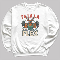 Fa La La Flex - Christmas Jumper Sweatshirt - Adult & Kids - All Sizes