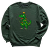 Treeasaurus Rex - Christmas Jumper Sweatshirt - Adult & Kids - All Sizes