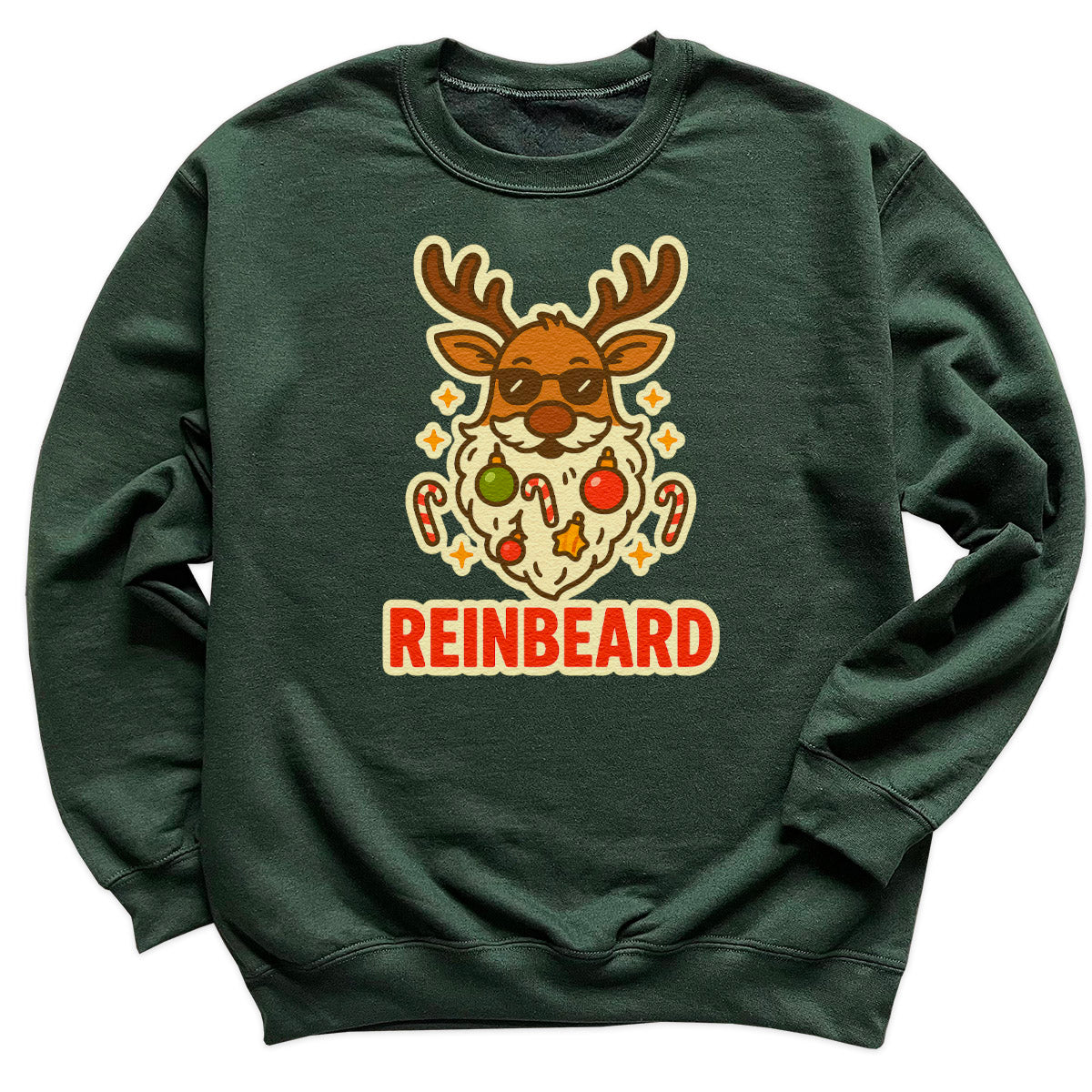 Reinbeard - Christmas Jumper Sweatshirt - Adult & Kids - All Sizes