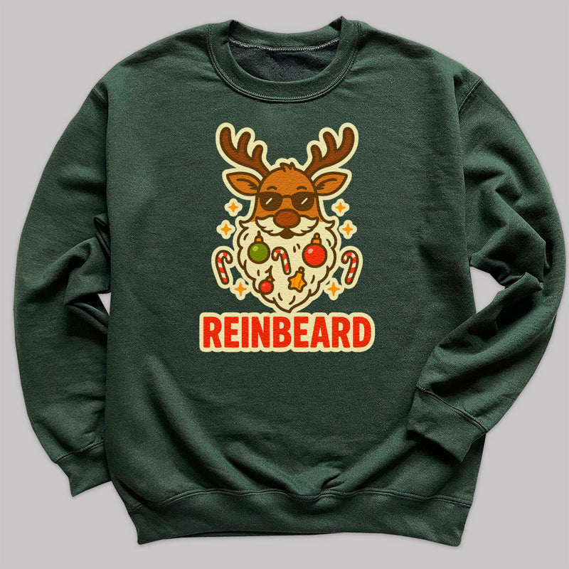Reinbeard - Christmas Jumper Sweatshirt - Adult & Kids - All Sizes