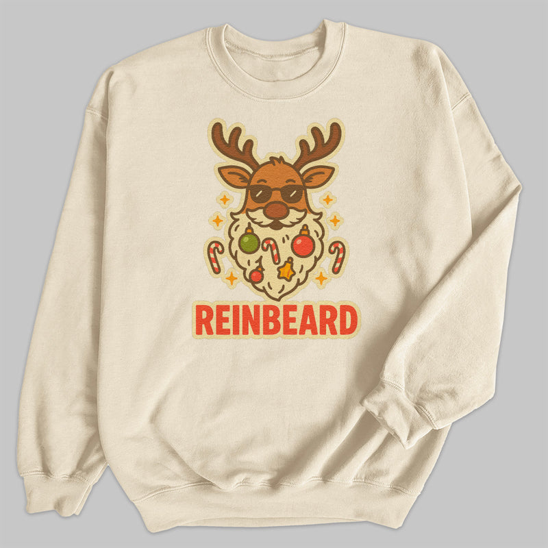 Reinbeard - Christmas Jumper Sweatshirt - Adult & Kids - All Sizes