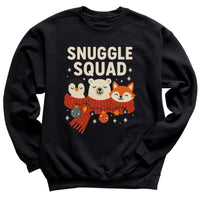 Snuggle Squad - Christmas Jumper Sweatshirt - Adult & Kids - All Sizes