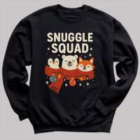 Snuggle Squad - Christmas Jumper Sweatshirt - Adult & Kids - All Sizes