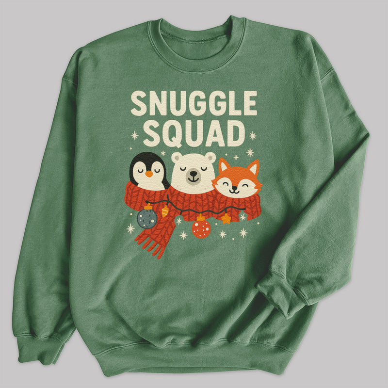 Snuggle Squad - Christmas Jumper Sweatshirt - Adult & Kids - All Sizes