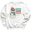 Snow Much Sass - Christmas Jumper Sweatshirt - Adult & Kids - All Sizes