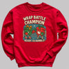 Wrap Battle Champion - Christmas Jumper Sweatshirt - Adult & Kids - All Sizes