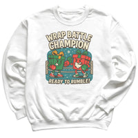 Wrap Battle Champion - Christmas Jumper Sweatshirt - Adult & Kids - All Sizes
