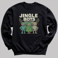 Jingle Bots - Christmas Jumper Sweatshirt - Adult & Kids - All Sizes