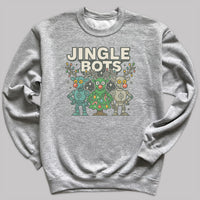Jingle Bots - Christmas Jumper Sweatshirt - Adult & Kids - All Sizes
