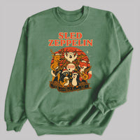Sled Zeppelin - Christmas Jumper Sweatshirt - All Sizes