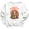 Sled Zeppelin - Christmas Jumper Sweatshirt - All Sizes