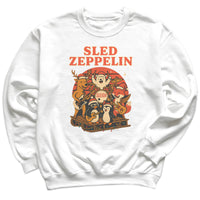 Sled Zeppelin - Christmas Jumper Sweatshirt - All Sizes