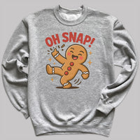 Oh Snap - Christmas Jumper Sweatshirt - Adult & Kids - All Sizes