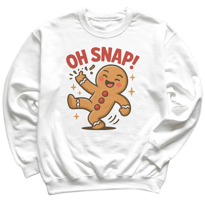 Oh Snap - Christmas Jumper Sweatshirt - Adult & Kids - All Sizes